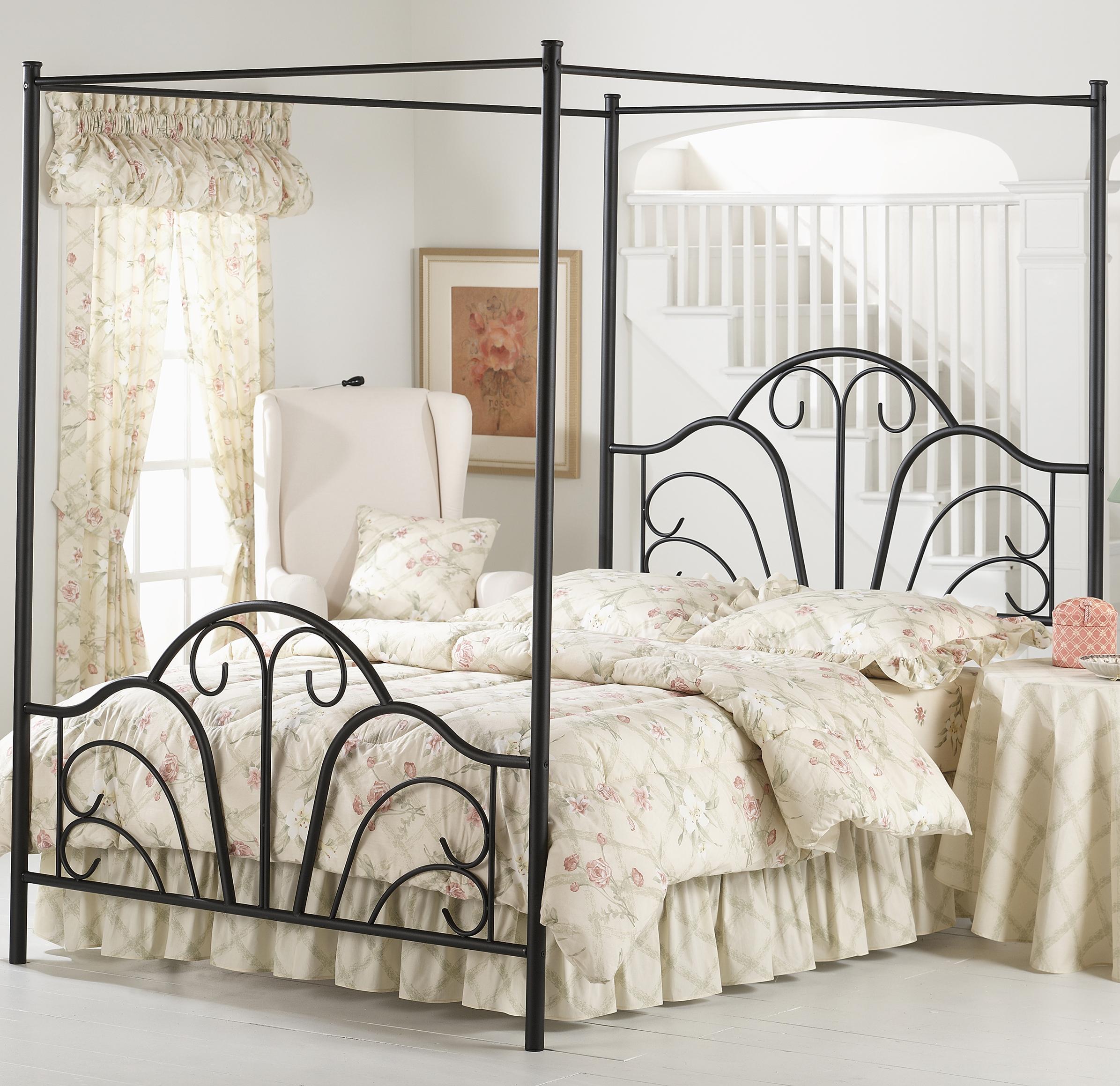 Hillsdale Metal Beds Queen Dover Bed A1 Furniture & Mattress Canopy